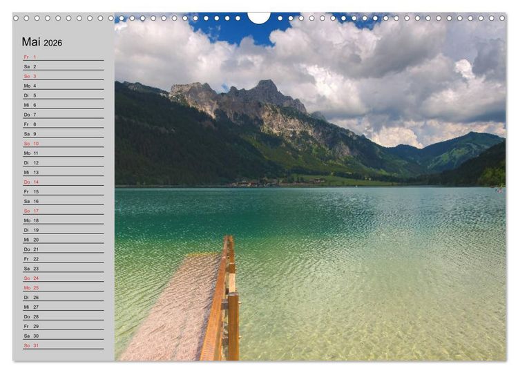 Produktbild: Tannheimer Tal (Wandkalender 2026 DIN A3 quer), CALVENDO Monatskalender