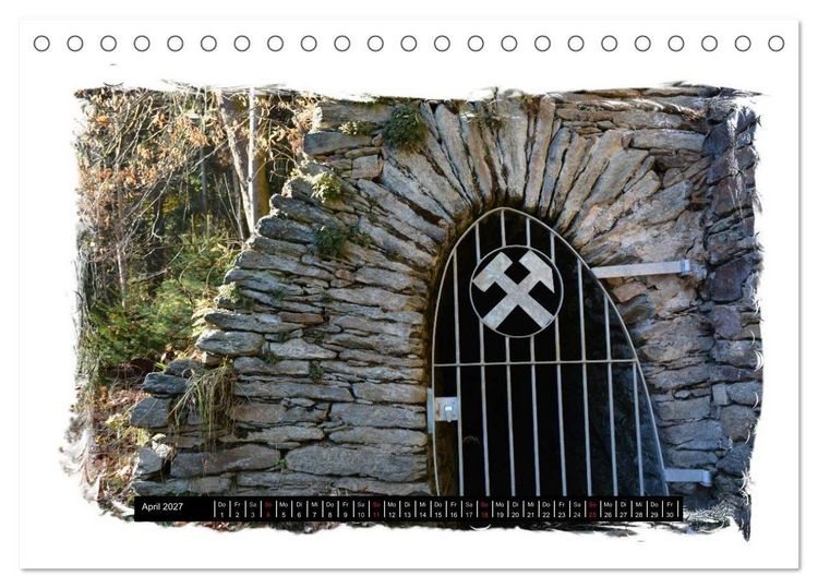 Produktbild: Blick ins Erzgebirge (Tischkalender 2027 DIN A5 quer), CALVENDO Monatskalender