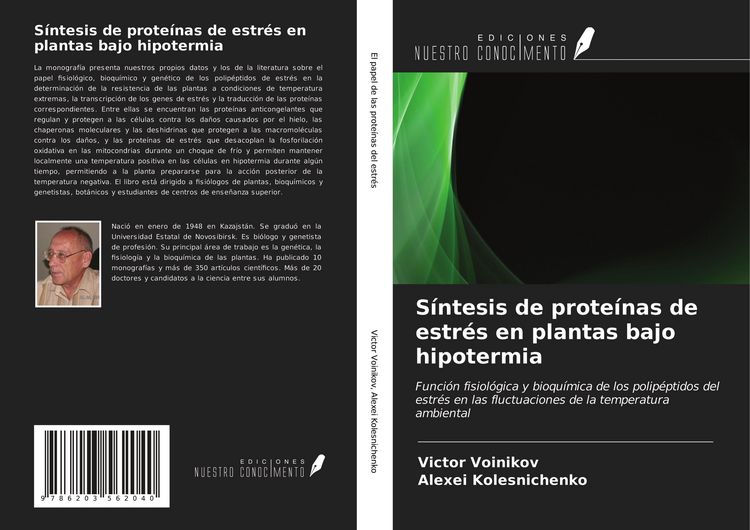 Produktbild: S&iacute;ntesis de prote&iacute;nas de estr&eacute;s en plantas bajo hipotermia