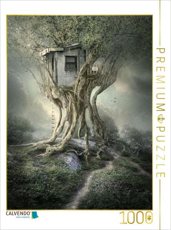 Produktbild: CALVENDO Puzzle Mein kleines Baumhaus | 1000 Teile Lege-Gr&ouml;&szlig;e 64x48cm Foto-Puzzle f&uuml;r gl&uuml;ckliche Stunden
