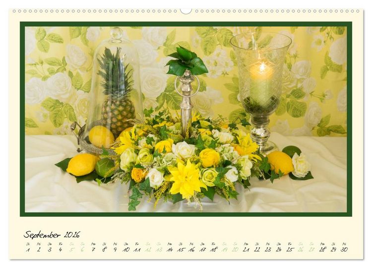 Produktbild: Blumen-Passion (Wandkalender 2026 DIN A2 quer), CALVENDO Monatskalender