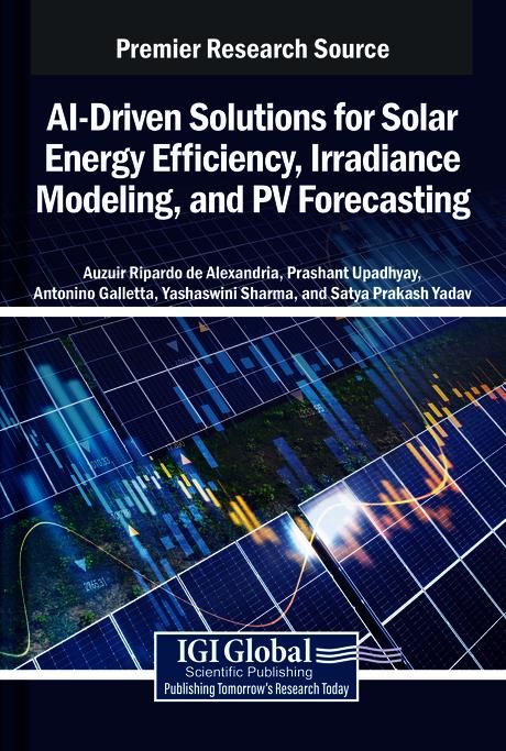 Produktbild: AI-Driven Solutions for Solar Energy Efficiency, Irradiance Modeling, and PV Forecasting