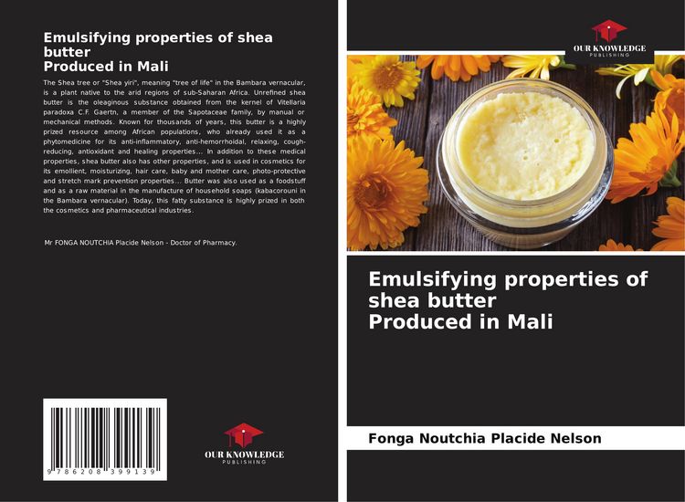 Produktbild: Emulsifying properties of shea butter Produced in Mali