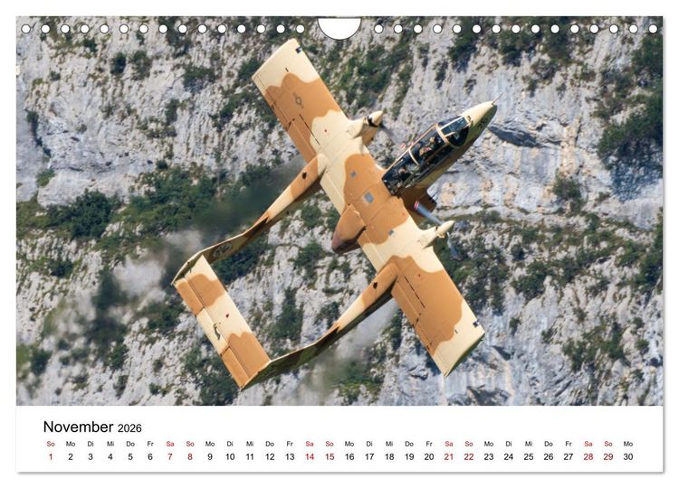 Produktbild: Milit&auml;rflieger (Wandkalender 2026 DIN A4 quer), CALVENDO Monatskalender