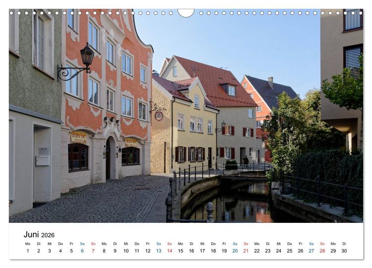 Produktbild: Memmingen - Ansichtssache (Wandkalender 2026 DIN A3 quer), CALVENDO Monatskalender