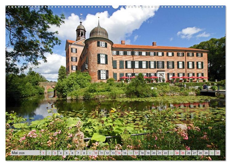 Produktbild: Ein Sommertag in Eutin (hochwertiger Premium Wandkalender 2026 DIN A2 quer), Kunstdruck in Hochglanz