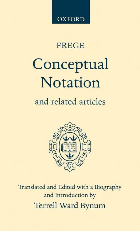 Produktbild: Conceptual Notation and Related Articles