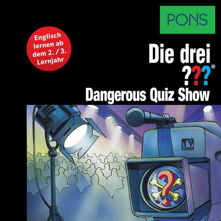 Produktbild: PONS Die drei ??? Fragezeichen Dangerous Quiz Show