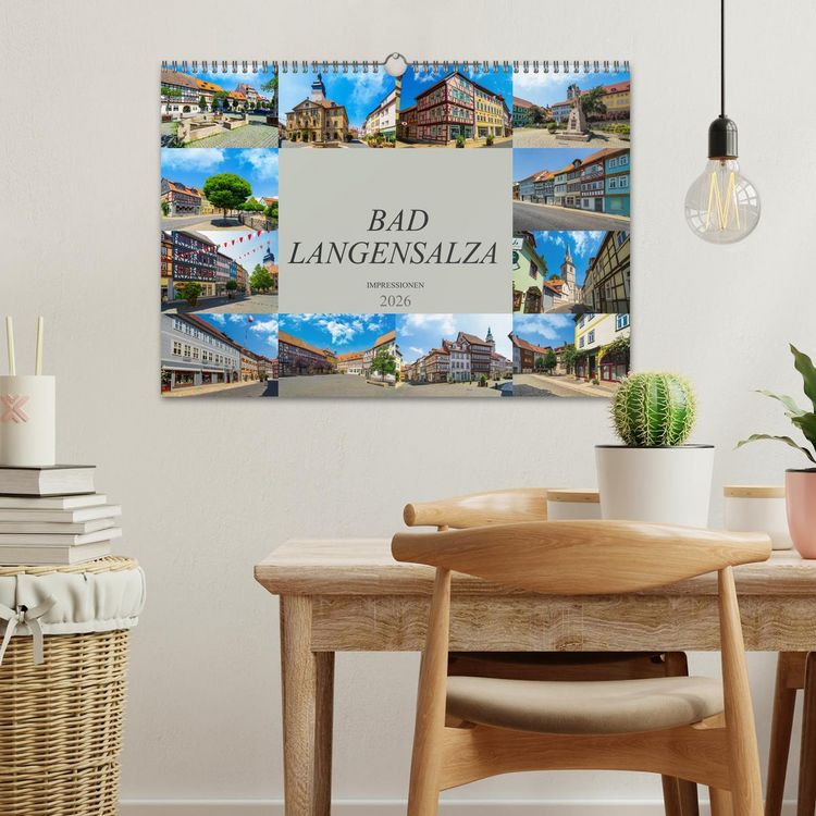 Produktbild: Bad Langensalza Impressionen (Wandkalender 2026 DIN A3 quer), CALVENDO Monatskalender