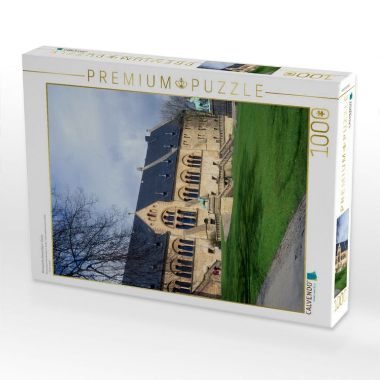 Produktbild: CALVENDO Puzzle Romanische Kaiserpfalz in Goslar | 1000 Teile Lege-Gr&ouml;&szlig;e 64x48cm Foto-Puzzle f&uuml;r gl&uuml;ckliche Stunden