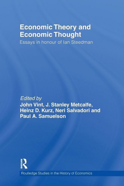 Produktbild: Economic Theory and Economic Thought