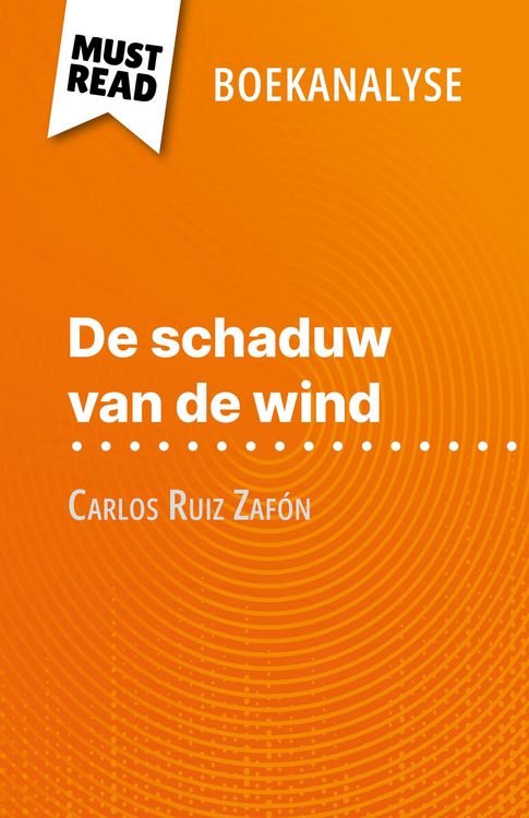 Produktbild: De schaduw van de wind van Carlos Ruiz Zaf&oacute;n (Boekanalyse)