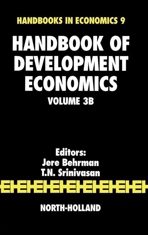 Produktbild: Handbook of Development Economics