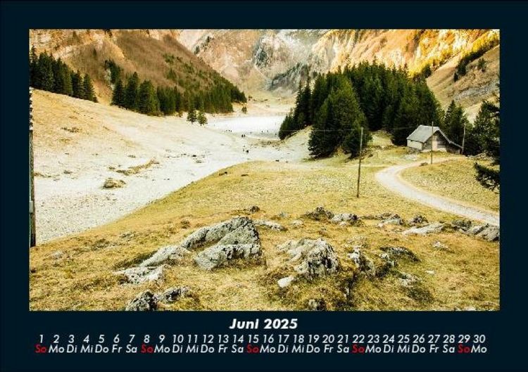 Produktbild: Naturlandschaften 2025 Fotokalender DIN A5