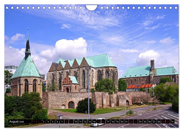 Produktbild: Magdeburger Ansichten (Wandkalender 2026 DIN A4 quer), CALVENDO Monatskalender