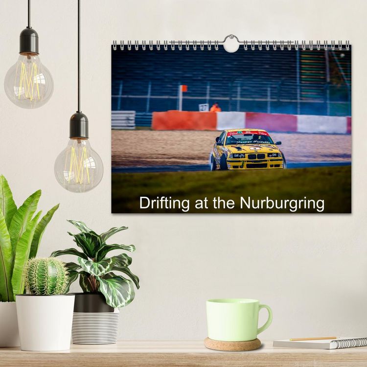 Produktbild: Drifting at the Nurburgring (Wall Calendar 2026 DIN A4 landscape), CALVENDO 12 Month Wall Calendar