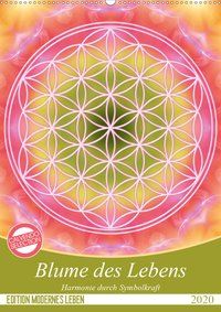 Produktbild: Blume des Lebens - Harmonie durch Symbolkraft (Wandkalender 2020 DIN A2 hoch)