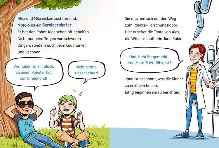 Produktbild: Die Robot-Kids: Die L&ouml;schroboter
