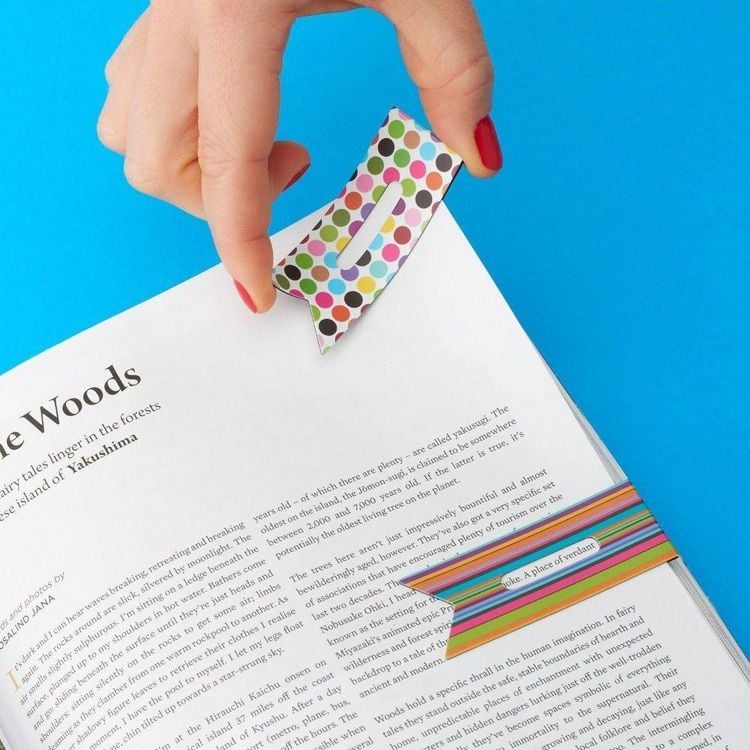 Produktbild: Line Markers Ribbons &ndash; Magnetische Lesezeichen 2er-Set