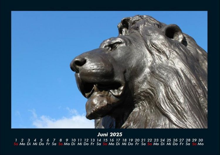 Produktbild: London 2025 Fotokalender DIN A4