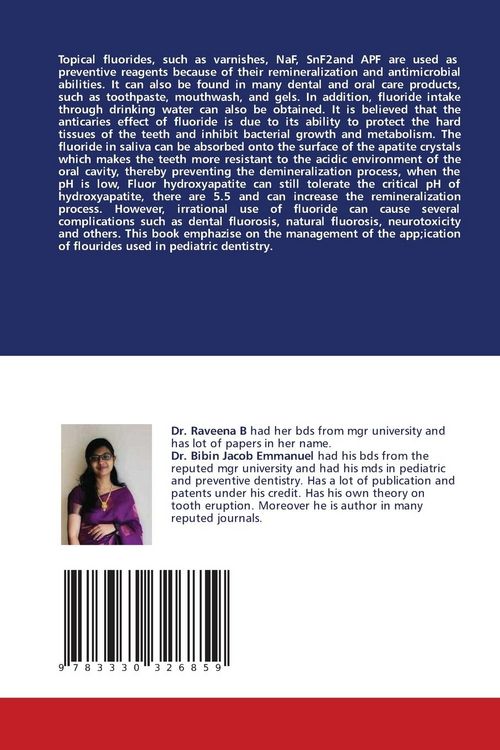 Produktbild: Textbook On Flourides in Pediatric Dentistry