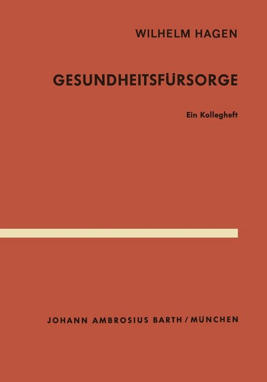 Produktbild: Gesundheitsf&uuml;rsorge