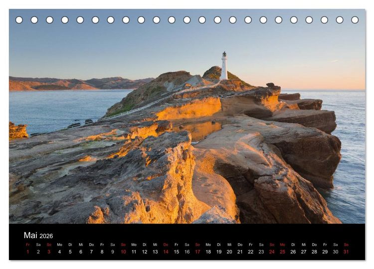 Produktbild: Landschaft im Licht (Tischkalender 2026 DIN A5 quer), CALVENDO Monatskalender