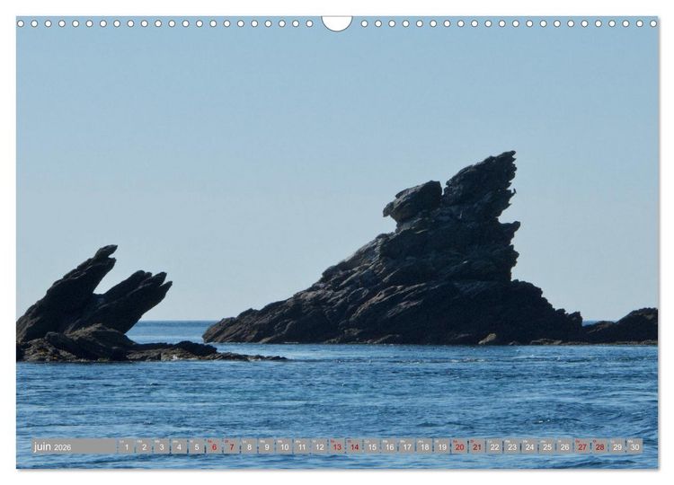 Produktbild: Les &icirc;les conqu&eacute;toises (Calendrier mural 2026 DIN A3 vertical), CALVENDO calendrier mensuel