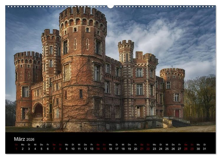 Produktbild: Auch von au&szlig;en haben Lost Places ihren Charme (Wandkalender 2026 DIN A2 quer), CALVENDO Monatskalender