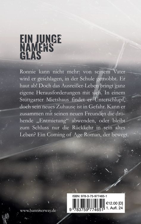 Produktbild: Ein Junge namens Glas