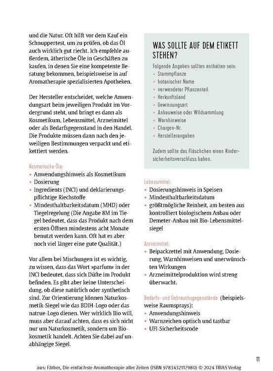 Produktbild: Die einfachste Aromatherapie aller Zeiten