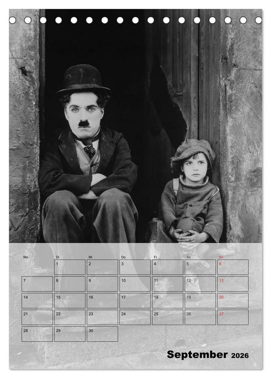 Produktbild: Filmstars - Legenden der goldenen Filmjahre (Tischkalender 2026 DIN A5 hoch), CALVENDO Monatskalender