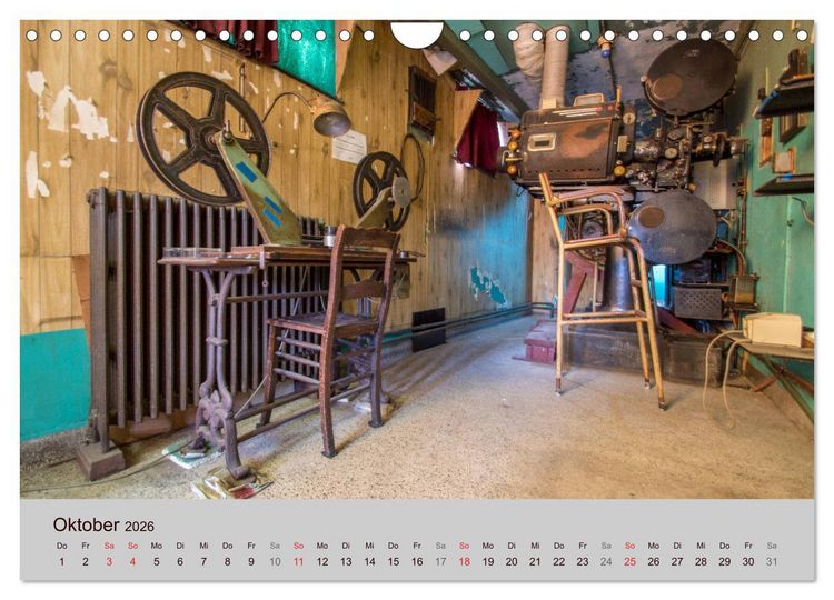 Produktbild: Lost Places - Sch&ouml;nheit des Verfalls (Wandkalender 2026 DIN A4 quer), CALVENDO Monatskalender