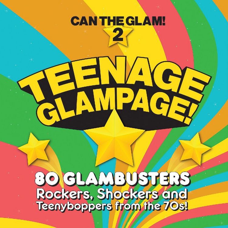 Produktbild: Teenage Glampage-Can The Glam Vol.2 (4CD Box)