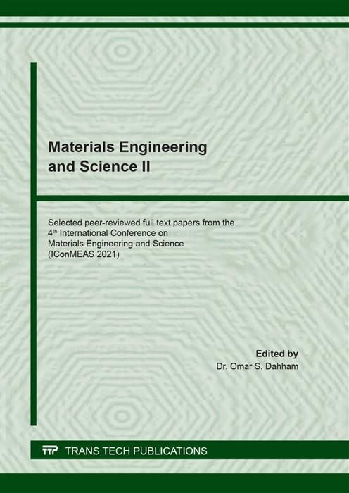 Produktbild: Materials Engineering and Science II