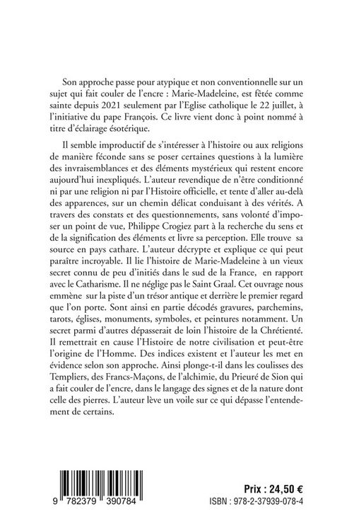Produktbild: Marie madeleine esoterisme et m
