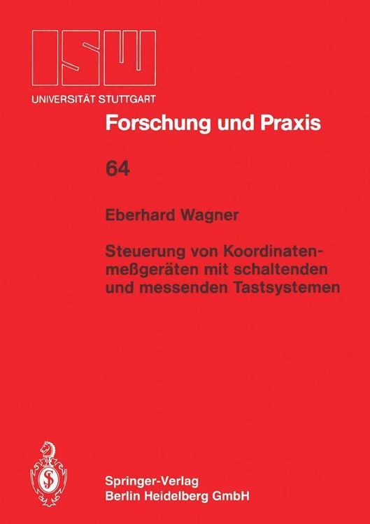 Produktbild: Steuerung von Koordinatenme&szlig;ger&auml;ten mit schlatenden und messenden Tastsystemen
