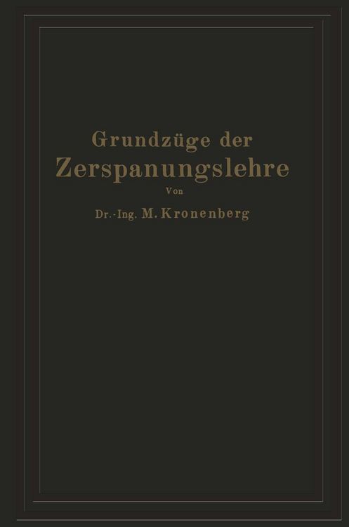 Produktbild: Grundz&uuml;ge der Zerspanungslehre