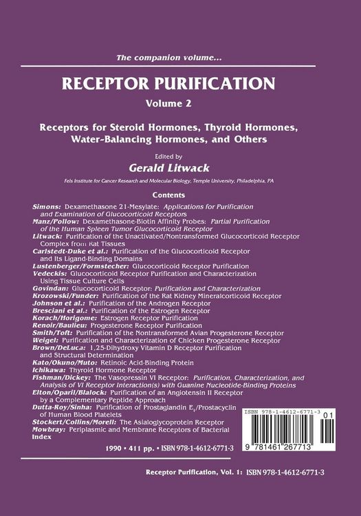 Produktbild: Receptor Purification