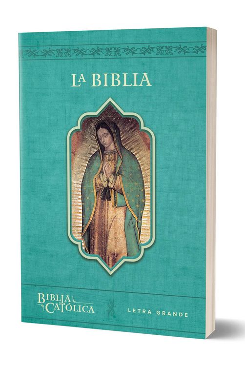 Produktbild: La Biblia Cat&oacute;lica Con Virgen de Guadalupe. Tama&ntilde;o Grande, Edici&oacute;n Letra Grande / The Catholic Bible in Spanish with the Virgin of Guadalupe