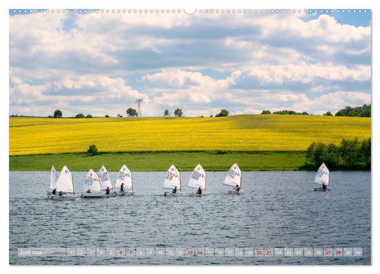 Produktbild: Vogtland - Farben einer Landschaft (Wandkalender 2026 DIN A2 quer), CALVENDO Monatskalender