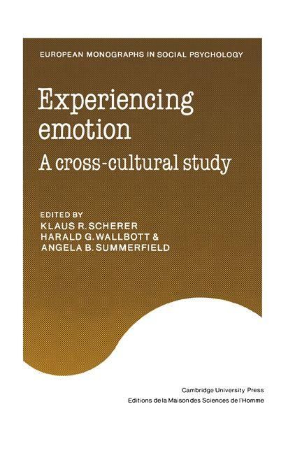 Produktbild: Experiencing Emotion