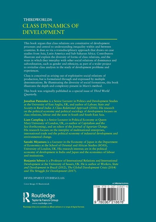 Produktbild: Class Dynamics of Development