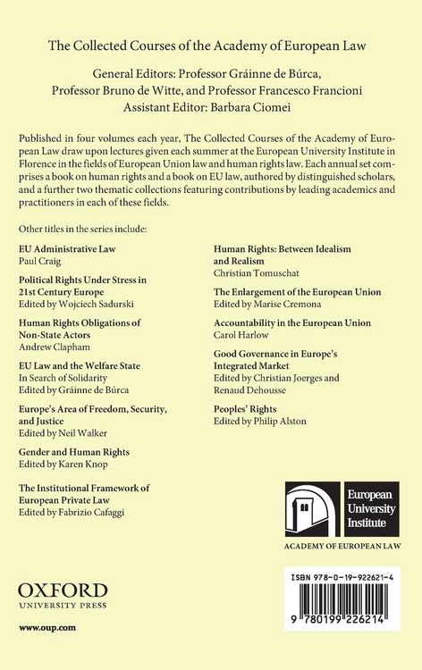 Produktbild: The Fundamentals of Eu Law Revisited