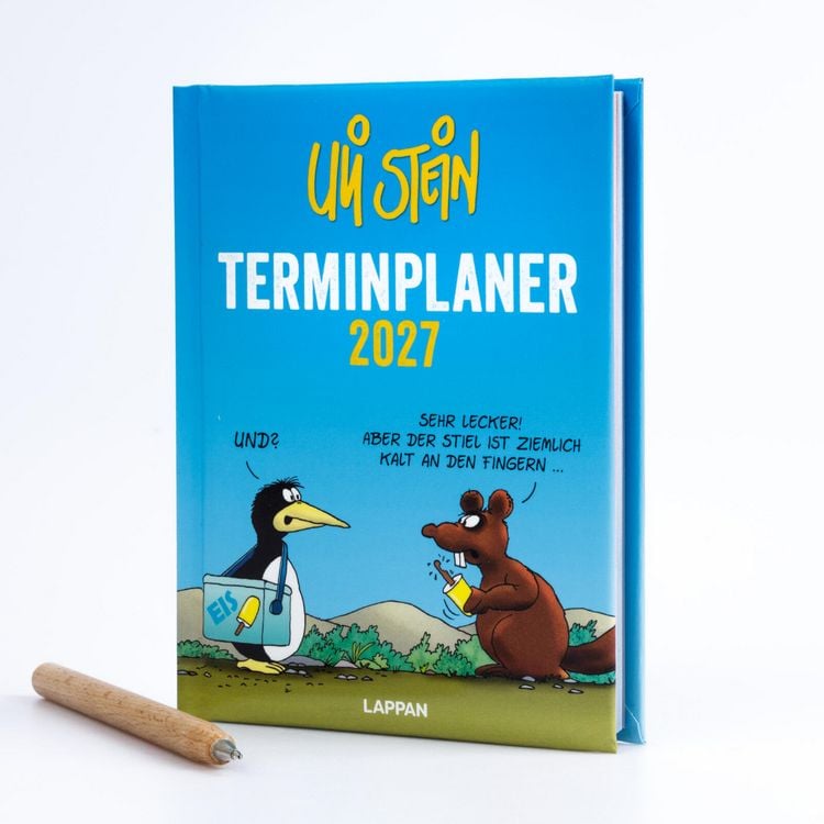 Produktbild: Uli Stein Terminplaner 2027: Taschenkalender