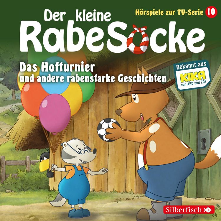 Bild vom Artikel Das Hofturnier, Die Waldprüfung, Bruder-Alarm! (Der kleine Rabe Socke - Hörspiele zur TV Serie 10) (Hörspiel) vom Autor Katja Grübel