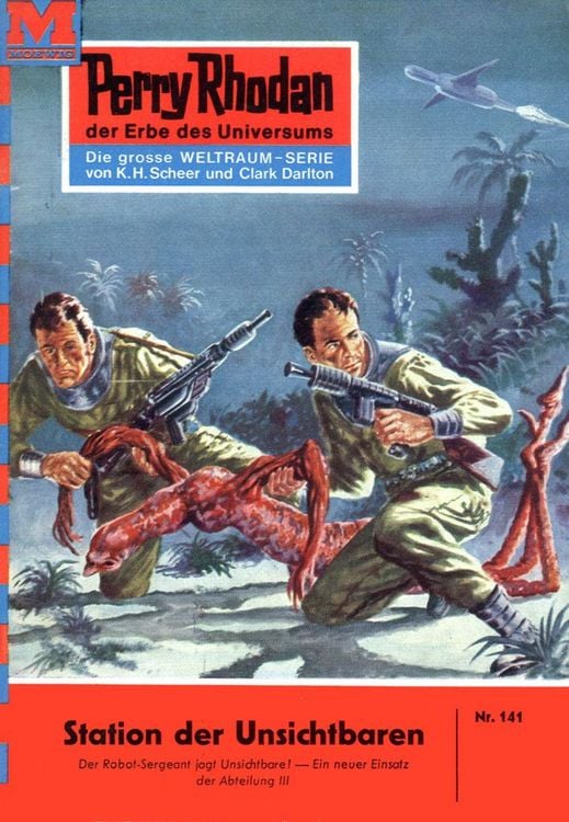 Produktbild: Perry Rhodan 141: Station der Unsichtbaren