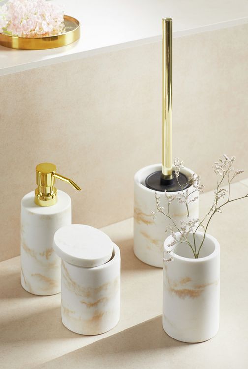Produktbild: WC-Garnitur Mod. Odos, aus Polyresin