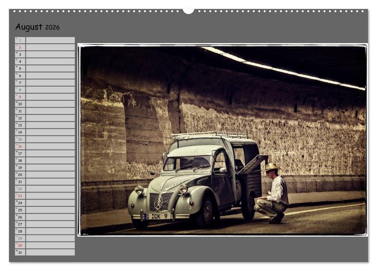Produktbild: Oldtimer auf Tour (Wandkalender 2026 DIN A2 quer), CALVENDO Monatskalender