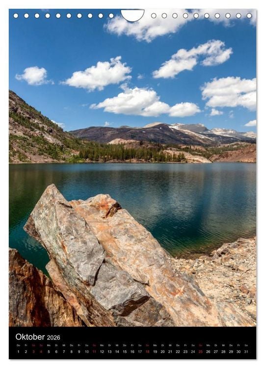 Produktbild: Idylle Pur - Der Yosemite National Park (Wandkalender 2026 DIN A4 hoch), CALVENDO Monatskalender